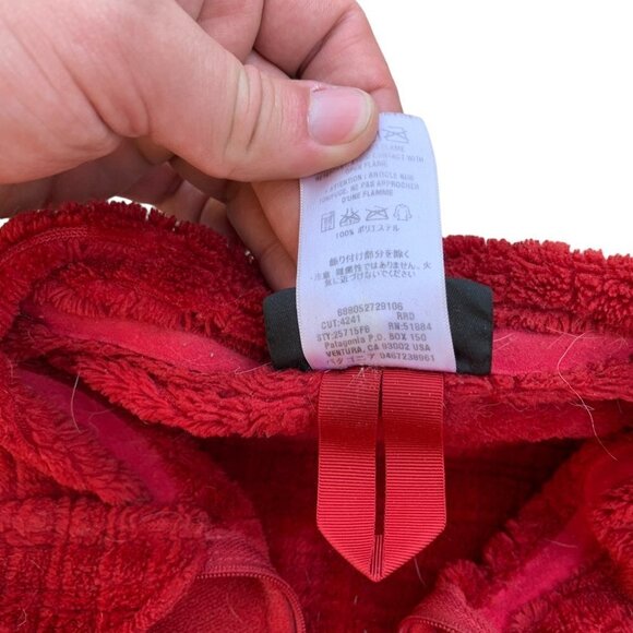 Vintage Patagonia R3 Jacket Molten Lava Large BROKEN ZIPPER - Picture 7 of 13